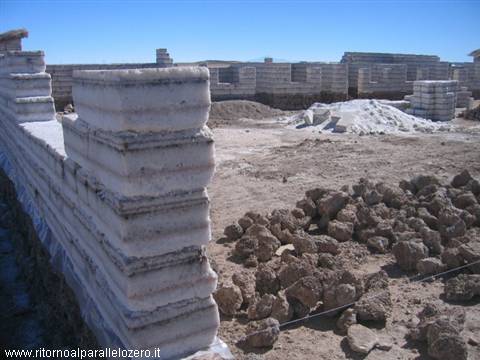 We build with salt