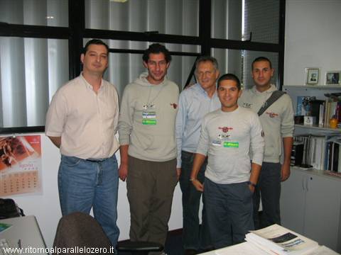 With the President of the Trevisani of Curitiba