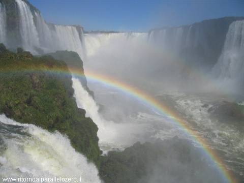 Rainbow over Iguazu