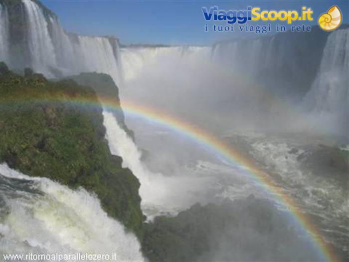 Rainbow over Iguazu