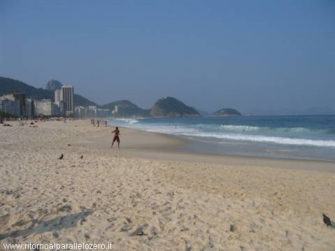 Copacabana deserted
