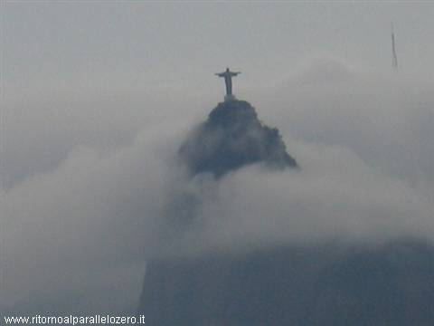 Christ on the clouds