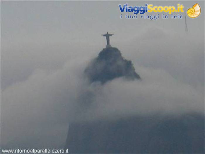 Christ on the clouds