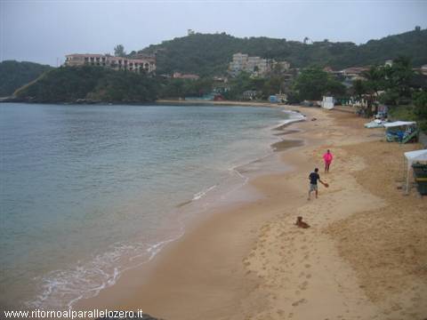 Solitary beach