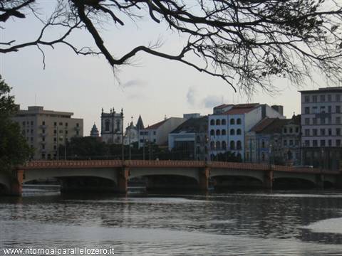 Crossing the city of Recife