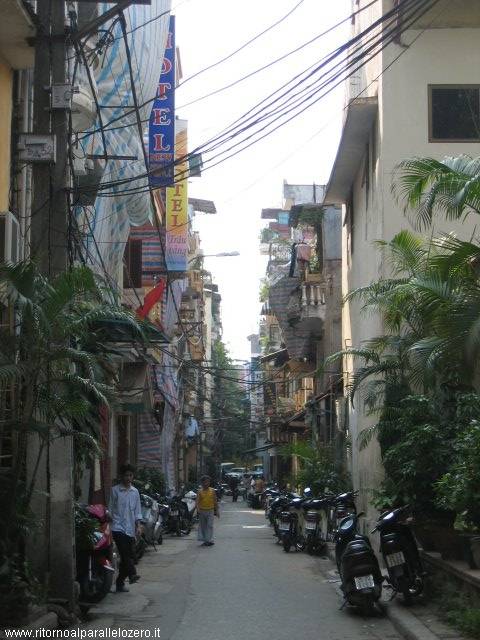Little alley in Hanoi