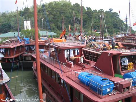 The sailing ships