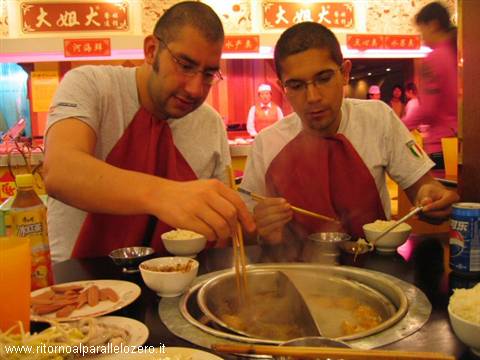 Hot pot (typical chinese cuisine)
