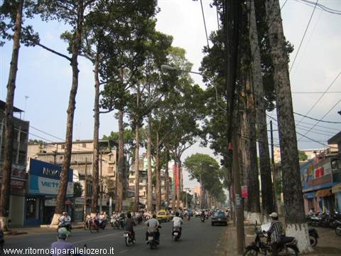 Avenue in Saigon
