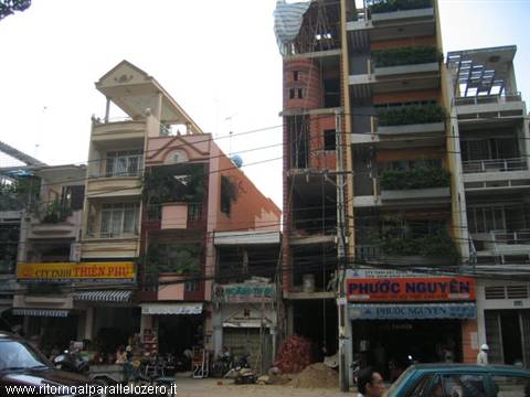 Local construction in Saigon
