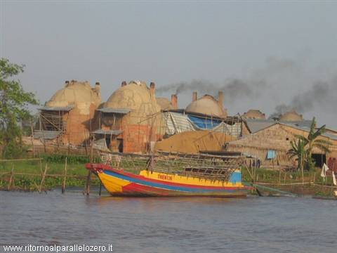 Mass production: kilns on the Mekong