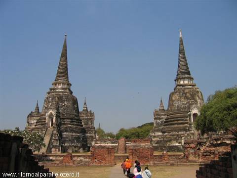 Ayutthaya: the historical part of the city