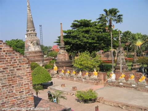 Ayutthaya: the historical part of the city