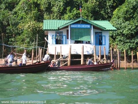 Check point Myanmar (ex Burma)
