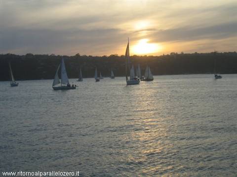 Sunset over Manly
