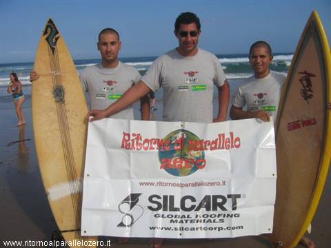 Silcart on the wave
