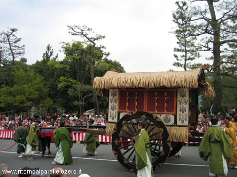 Detail of a historical parade