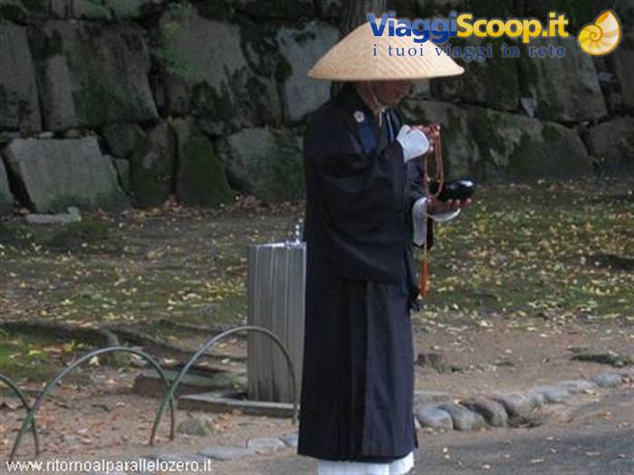 Monk in prayer