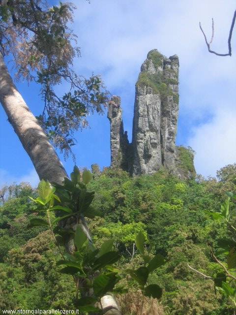 From the top of the island