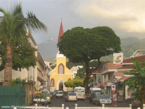 Little church in Papeete