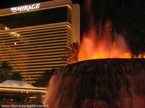 Fire games at the Mirage
