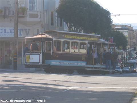 Tram for San Francisco