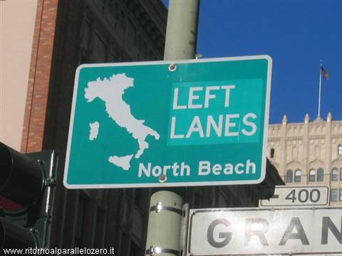 North Beach: the italian quarter