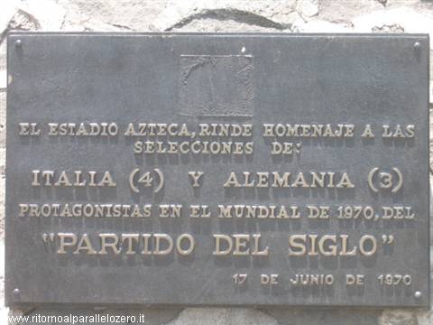 Plaque of honour