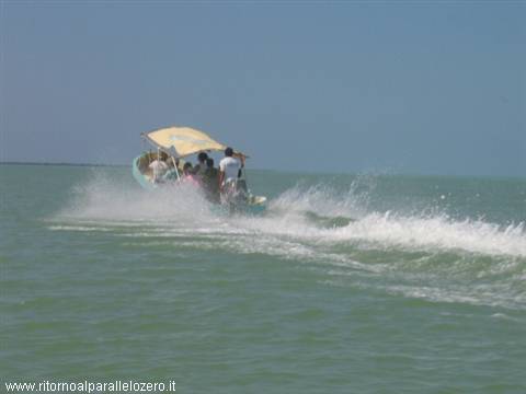 Launch into the sea
