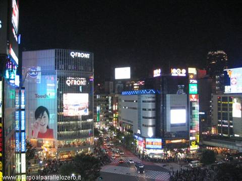 Shibuya from above