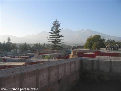 From the roof