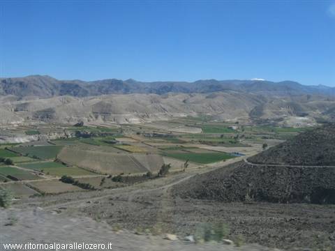 The fertile Colca Valley
