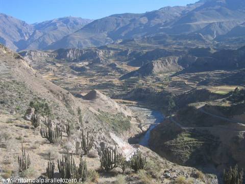 Towards the deepest canyon in the world
