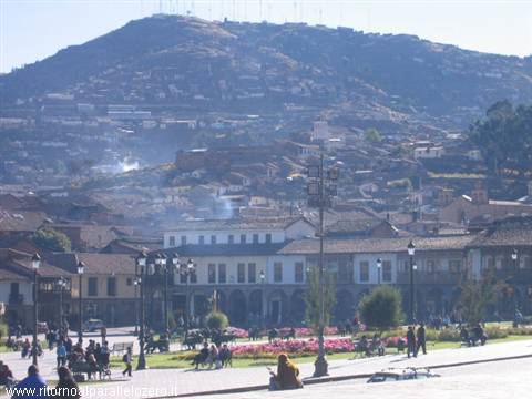 The city center