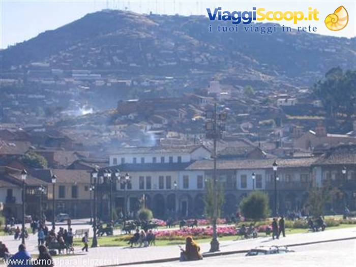 The city center