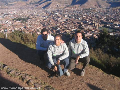 Overlooking the city