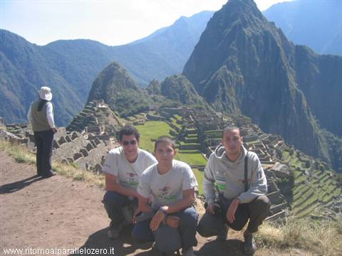 Above Machu Picchu