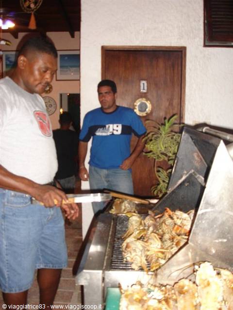 preparations... New Year's Eve dinner.. Lobsters!!!