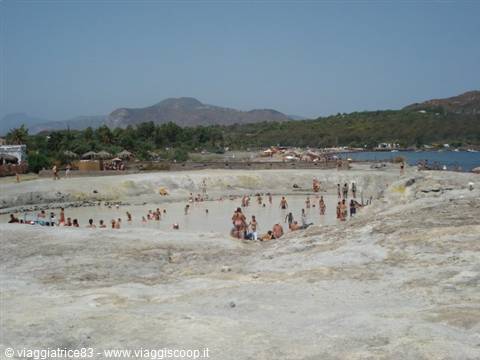 pools of thermal mud 