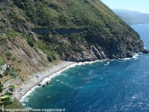 The beach of Marinella -Palmi