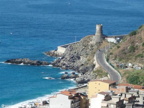 view of Bagnara and Torre Ruggiero