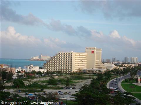 panorama towards Cancun Centre