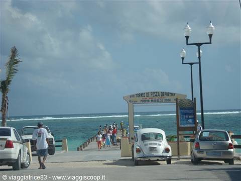 Arrival at Puerto Morelos