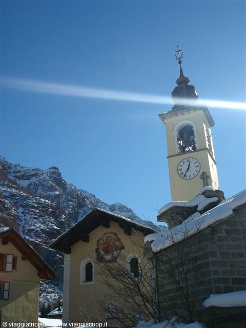 Church of the Holy Trinity in Gressoney la Trinité
