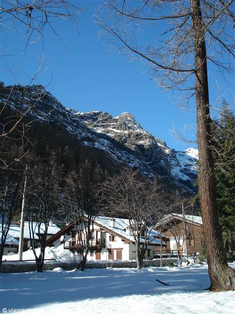 small dwellings.. in the snow