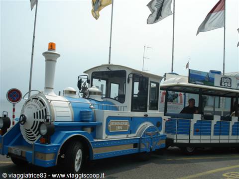 Tourist ride on the little train