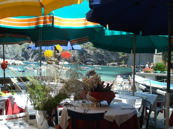 Breakfast by the sea