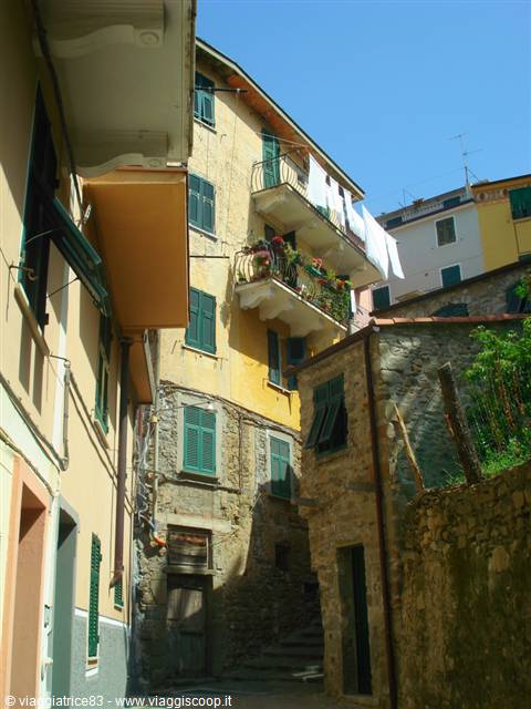 the streets of Corniglia