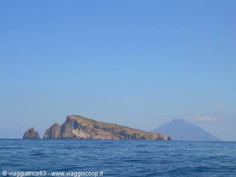 Islets and in the background Stromboli
