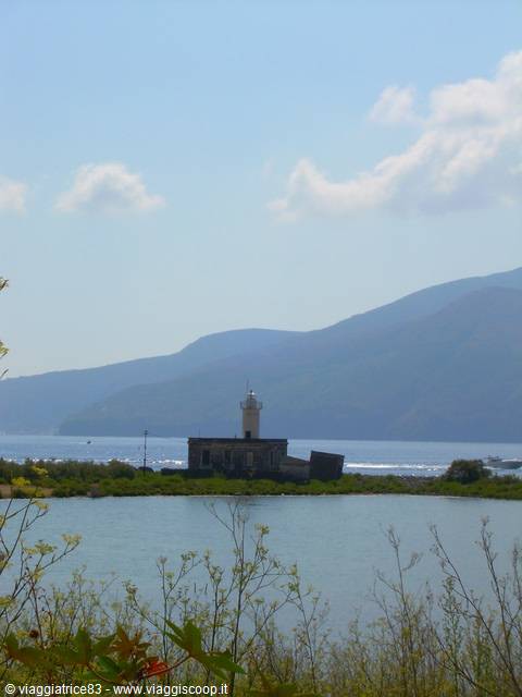 Salina Lighthouse _ Lingua is a village of about 2 km salty pond hence the name SALINA